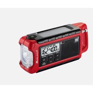 E+Ready ER310 Emergency Crank Weather Radio Multiple Power Sources